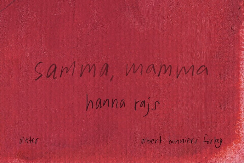 ”Samma, mamma” av Hanna Rajs