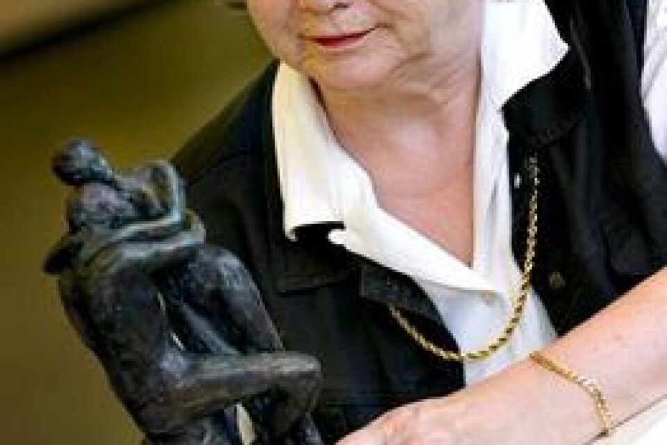 Tjörnarpskonstnär Anita Ejrup har alltmer kommit att ägna sig åt skulpturer, gärna då av mänskliga kroppar.