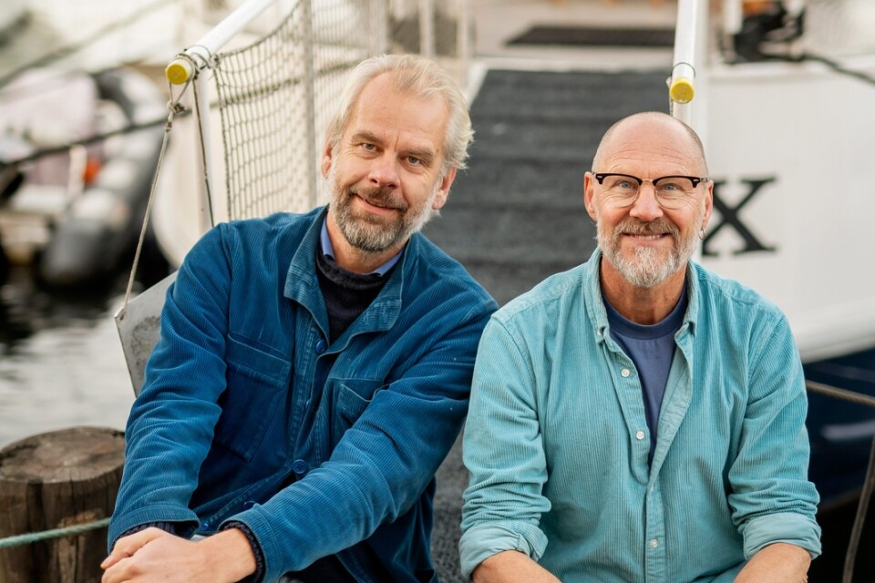 Anders Sparring och Per Gustavsson har tidigare samarbetat med de populära kapitelböckerna om familjen Knyckertz. Nu är duon aktuella med en bilderbok.