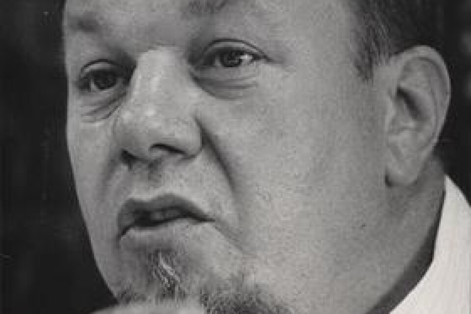 Dick Svensson, ledande socialdemokratisk politiker i Kristianstad under 80-talet, har gått bort.Bild: Tommy Svensson