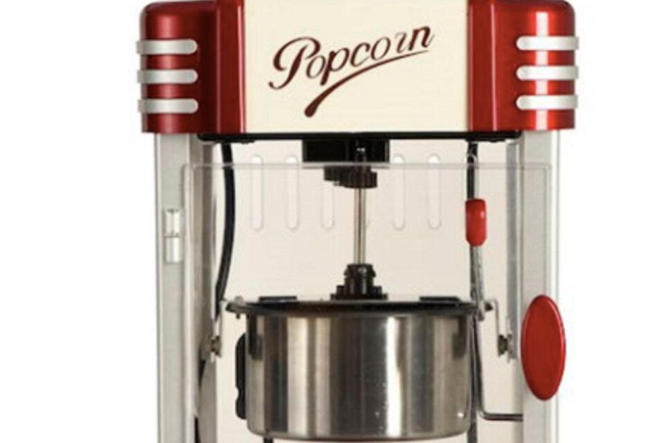 Popcornmaskin, XL American Style, Rusta, 699 kr.