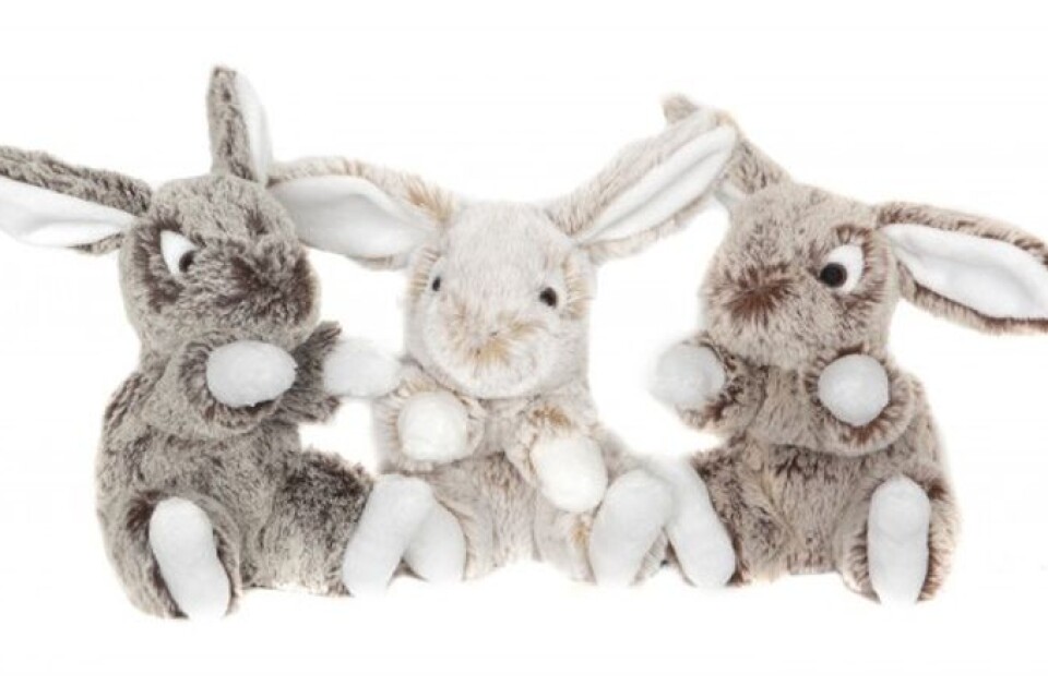 Kaniner, Molli Toys, Little Kids Corner, från 99 kr/st.