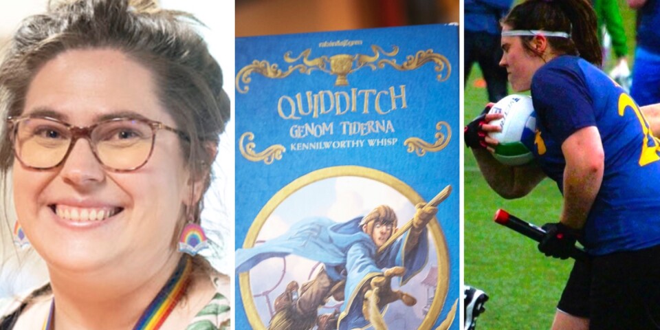 Rebecca, 30, spelar quidditch på riktigt: ”En stor dos självdistans”