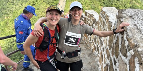 Liselotte och Anna-Lena sprang världens tuffaste maratonlopp