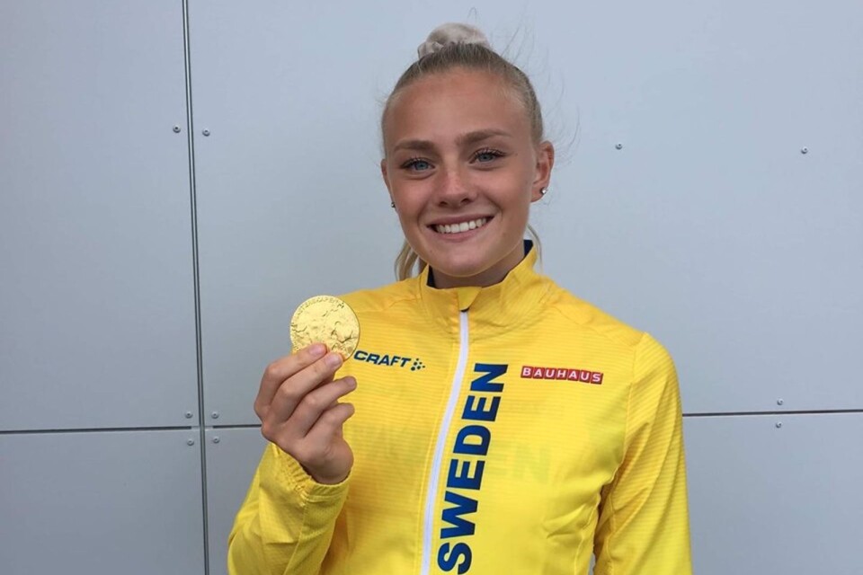 Lovisa Karlsson blev nordisk U20-mästare i mångkamp i början av juni. Nu representerar hon återigen Sverige i en kraftmätning mot de nordiska grannländerna.
