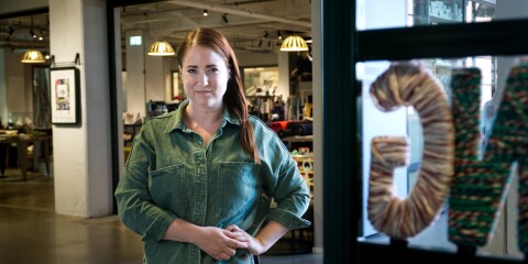 Emma Wiesner är Centerpartiets toppnamn i EU-valet 2024. På tisdagen besökte hon bland annat Textile fashion center i Borås.