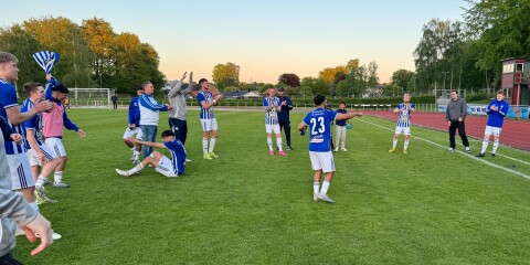 Höjdpunkter: Se målen som avgjorde derbyt mellan IFK Karlshamn och FK Karlskrona