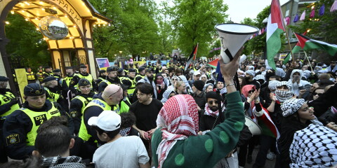 Tusentals demonstrerade på Malmös gator
