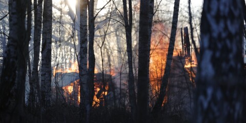 Inget brott bakom villabranden i Fåglavik