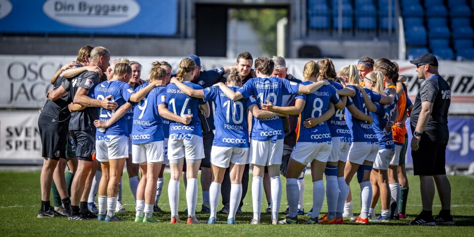TFF-laget samlade sig efter förlusten mot Brommapojkarna. Det finns flera anledningar att tro att TFF klarar sig kvar i allsvenskan, skriver TA:s sportchef, Jonas Bergström.