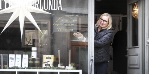 Drömmen sprack – nu säljer Mari butiken på Kvarnholmen