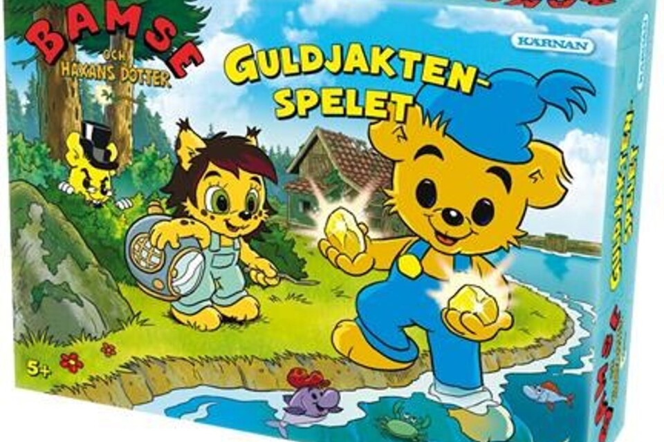 Bamse –Guldjakten spelet (från 5 år), Kristianstadsbladets Lustkortspris, 149 kr.