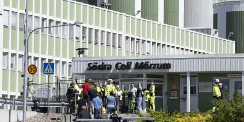 Olycka: Tre till sjukhus efter gasläcka på Södra Cell – fabriken utrymd