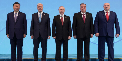 SCO:s toppmöte i Kazakstan där bland annat Kinas president Xi Jinping och Rysslands Vladimir Putin deltar.