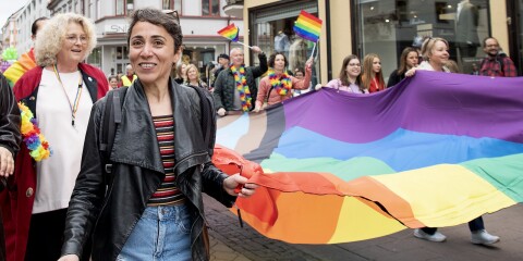 Hon tog emot Växjö Prides hederspris inför storpublik: ”Handlar inte bara om mig”
