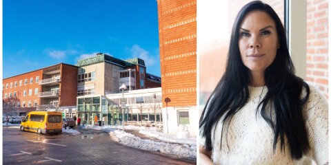 Emelie Persson, verksamhetsansvarig för akut och medicin på lasarettet i Ystad satt under tisdagen med planeringen för kommande helg.