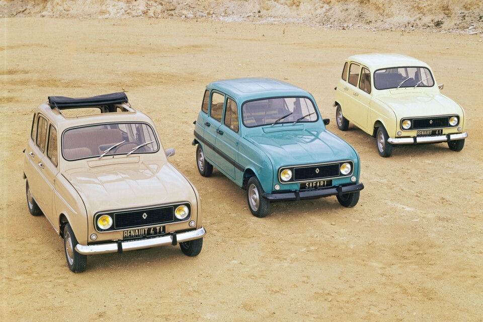Renault 4 briljerade inte med avancerad teknik – men upplevdes som praktisk och opretentiös. Nu fyller den 60 år.