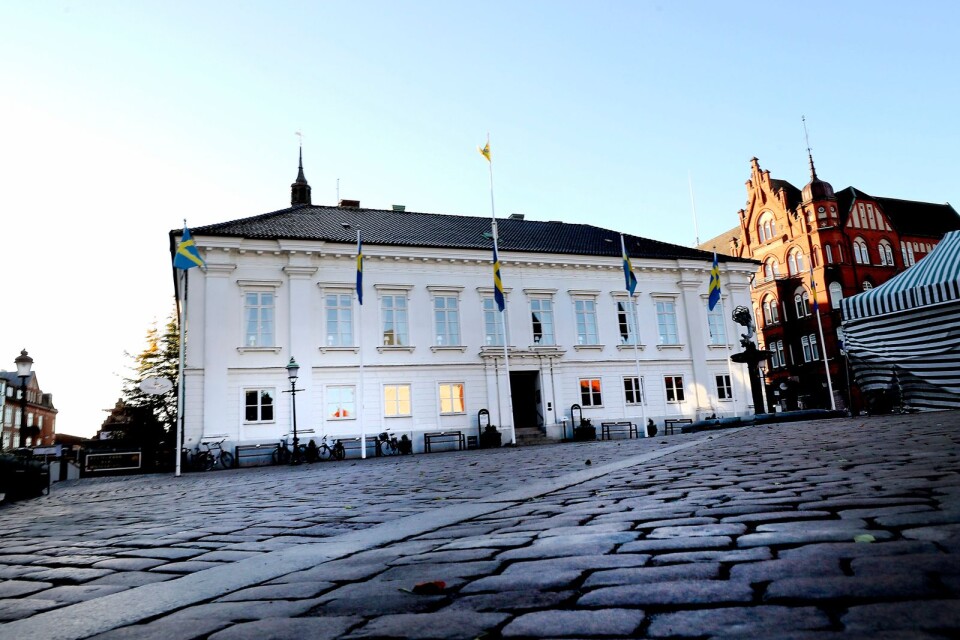 Gamla rådhuset, skådeplats för Ystads kommunfullmäktige