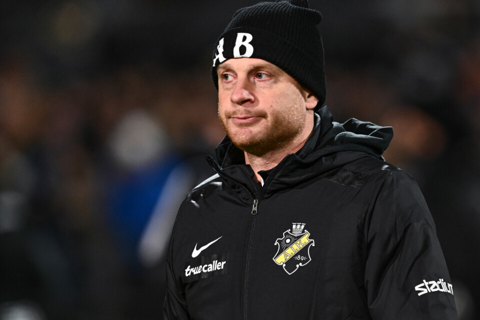 AIK:s tränare Andreas Brännström.
