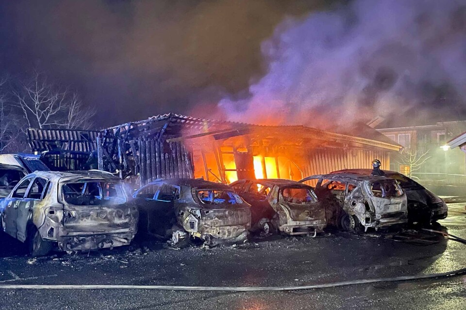 Hässleholm skakas just nu av bilbränder.
