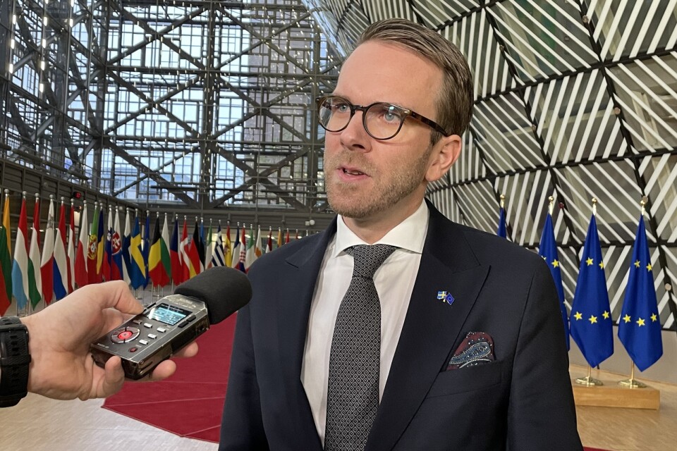 Infrastrukturminister Andreas Carlson (KD)