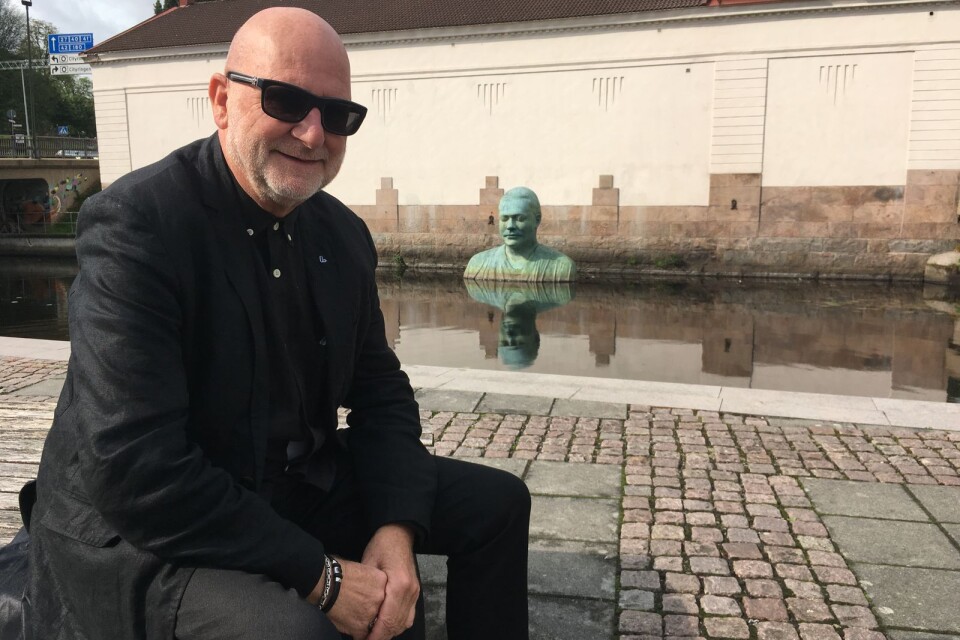 Lars Gustaf Andersson (L) vill inte bara flytta Parkteatern till Annelundsparken, utan drömmer om att bygga ett nytt konstmuseum och Tunbjörkcenter i samma park.