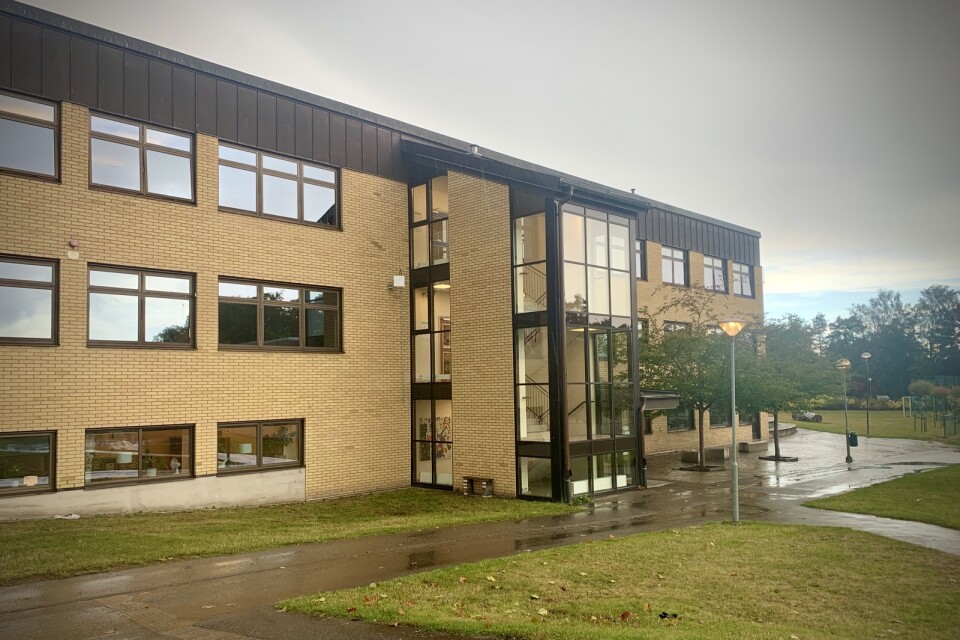 Hässleholms Montessoriskola på T4-området i Hässleholm.