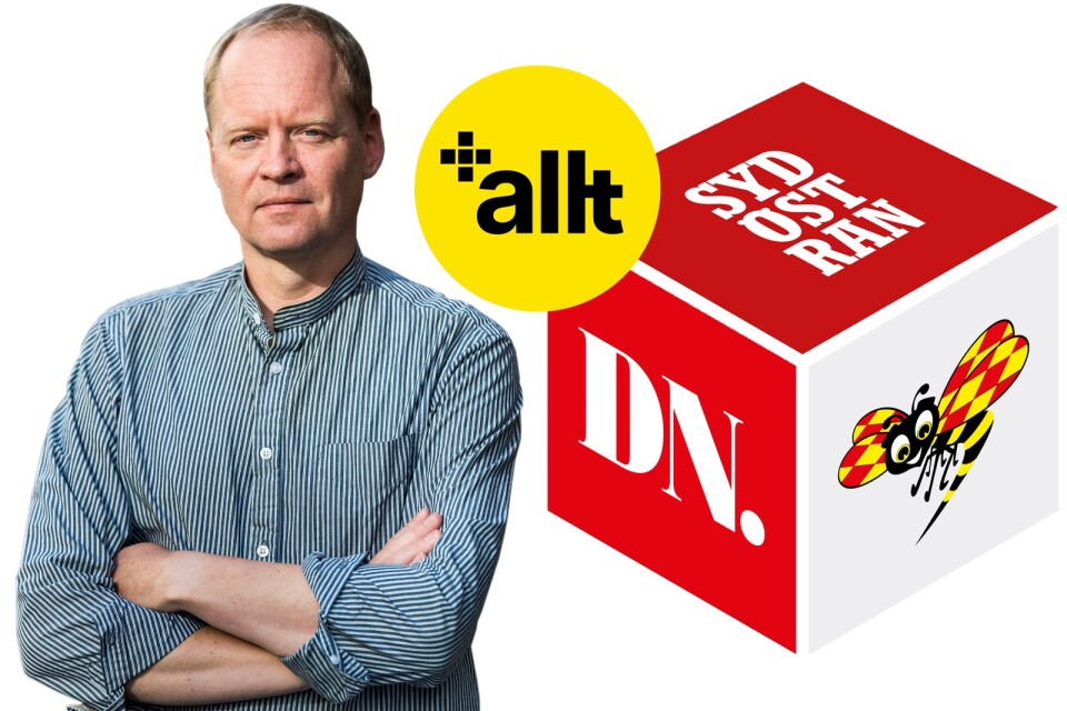 Anders Nilsson, chefredaktör på Sydöstran.