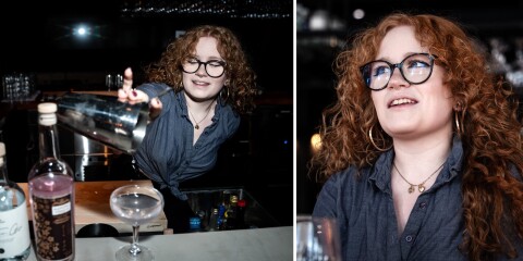 Växjös cocktailexpert Celina vill erbjuda gästerna det lilla extra