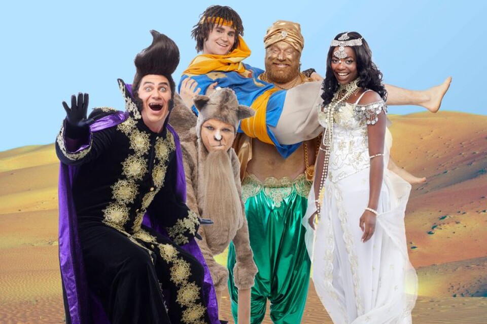 Musikalen ”Äventyret Aladdin” åker på Sverigeturné.