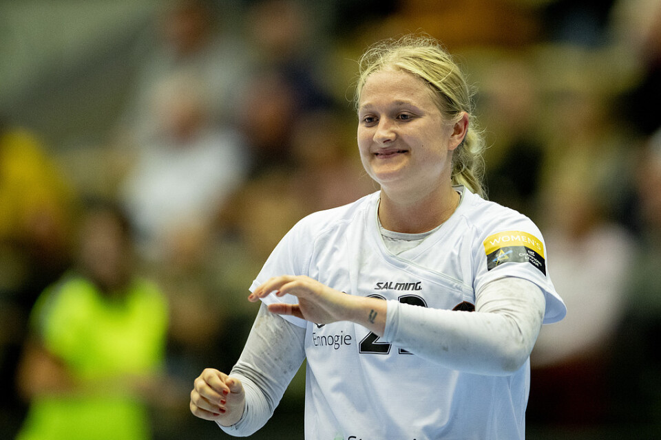 Säsongen är över för Hanna Blomstrand och resten av Köpenhamn efter förlusten mot Esbjerg i semifinalen i den danska ligan. Arkivbild.