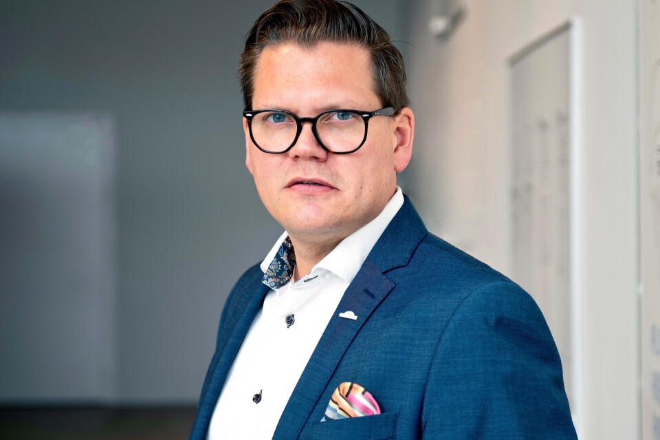 Jonas Hellberg, näringspolitiskt ansvarig Fastighetsägarna.