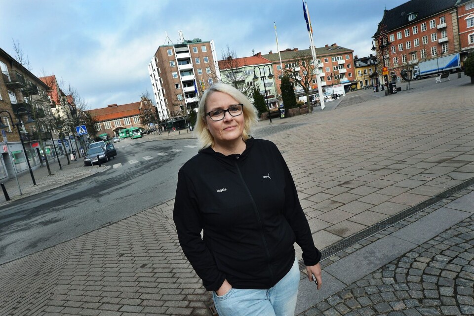Ingela Hansson, ordförande för Hemlösa i Hässleholm, märker att det kommer fler till föreningens helgfrukostar nu.