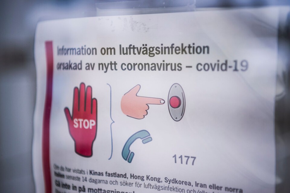 Coronaviruset orsakar nu belastning på den skånska vården.