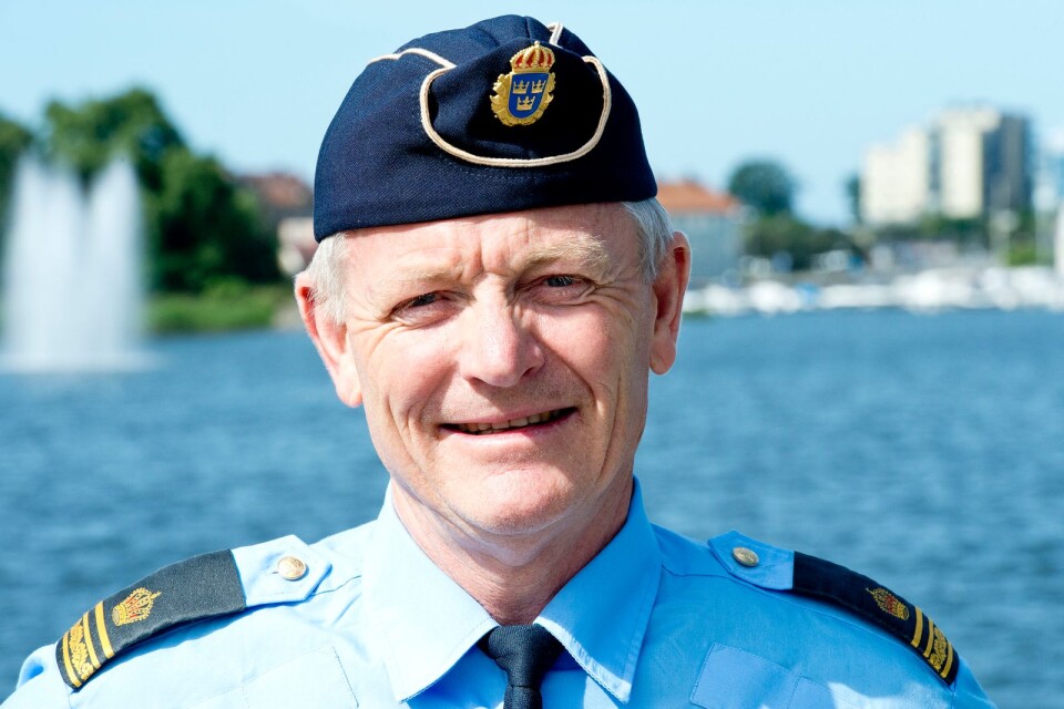 Mats Trulsson, ansvarig för trygghetsmätningarna i polisregion Syd.