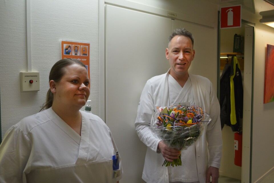 Ida Silvare, verksamhetschef och Fredrik Mogren, läkare på och grundare av Tryggakliniken.