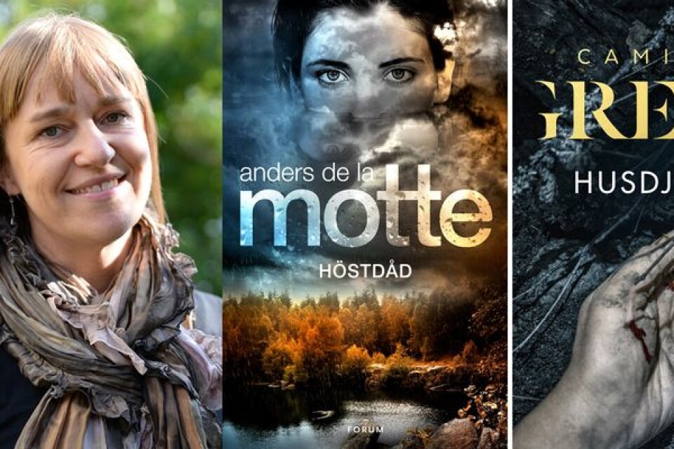 Recensenten Kerstin Bergman tycker  att Anders de la Motte och Camilla Grebe har skrivit två av årets bästa deckare.