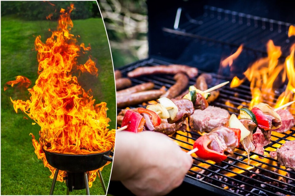 Eldningsförbudet: ”Omfattar inte grillning och matlagning vid iordningställda platser utformade så att faran för antädning och spridning är låg”