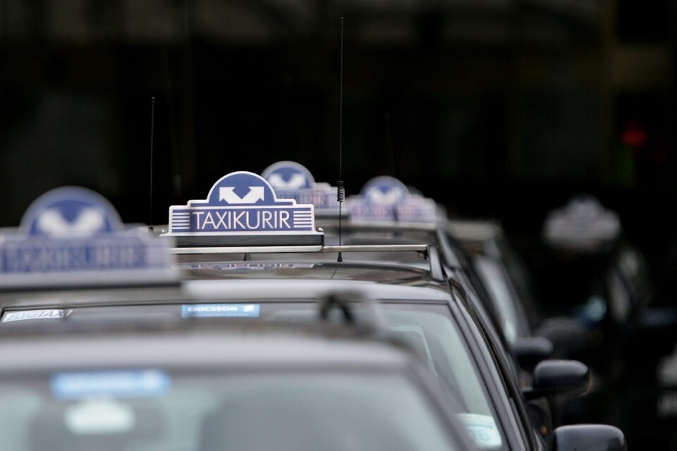 Flera olika taxibolag står för färdtjänsten och sjukresorna i Malmö. I det aktuella rättsfallet kom chauffören från Taxikurir.Arkivbild/TT