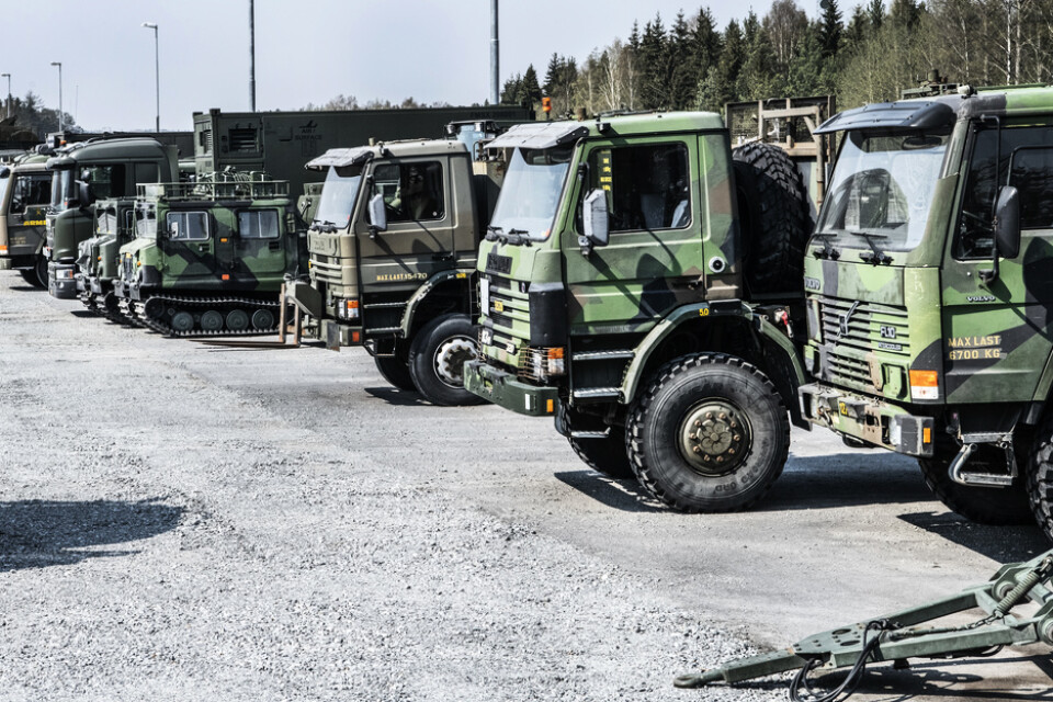 Det civila försvaret i Sverige är just nu under uppbyggnad. Som en del av det ska anställda i kommuner och regioner krigsplaceras under 2020. Arkivbild.