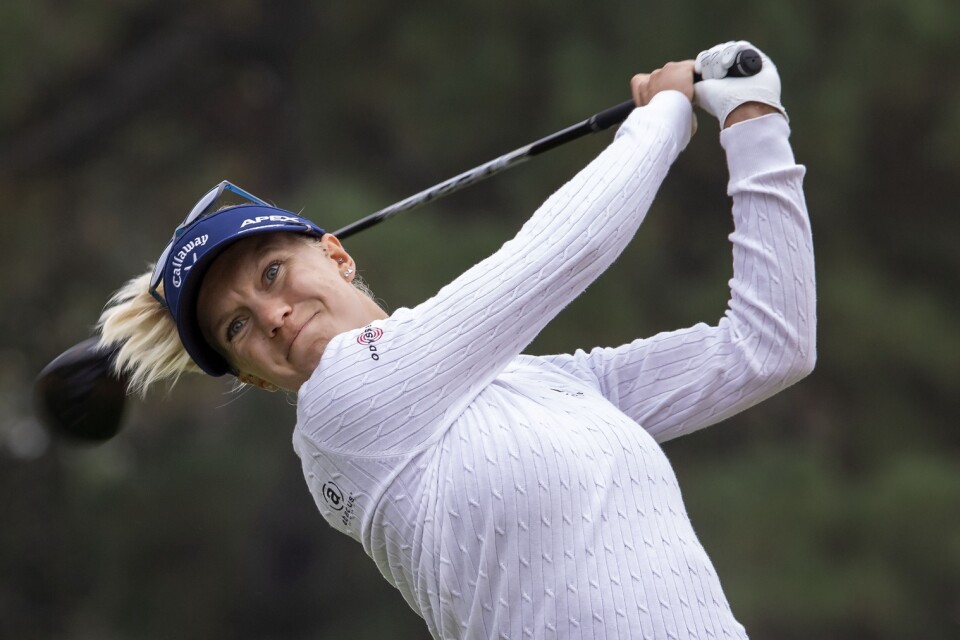 Madelene Sagström vann på LPGA-touren i fjol och gör säsongsdebut i Florida den här veckan. Arkivbild.