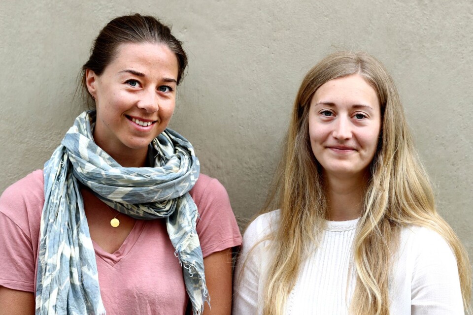 Sofia Carlström och Anna Tuväng har ett stort intresse för mat, miljö och hållbarhet. Nu vill de starta upp en Reko-ring, en mötesplats för lokala matproducenter och konsumenter, i Kalmar.