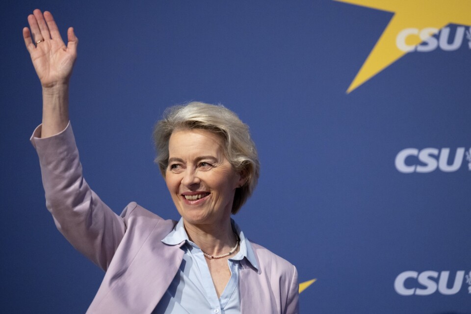 EU-kommissionens ordförande Ursula von der Leyen (EPP) kan för sin del vara nöjd.