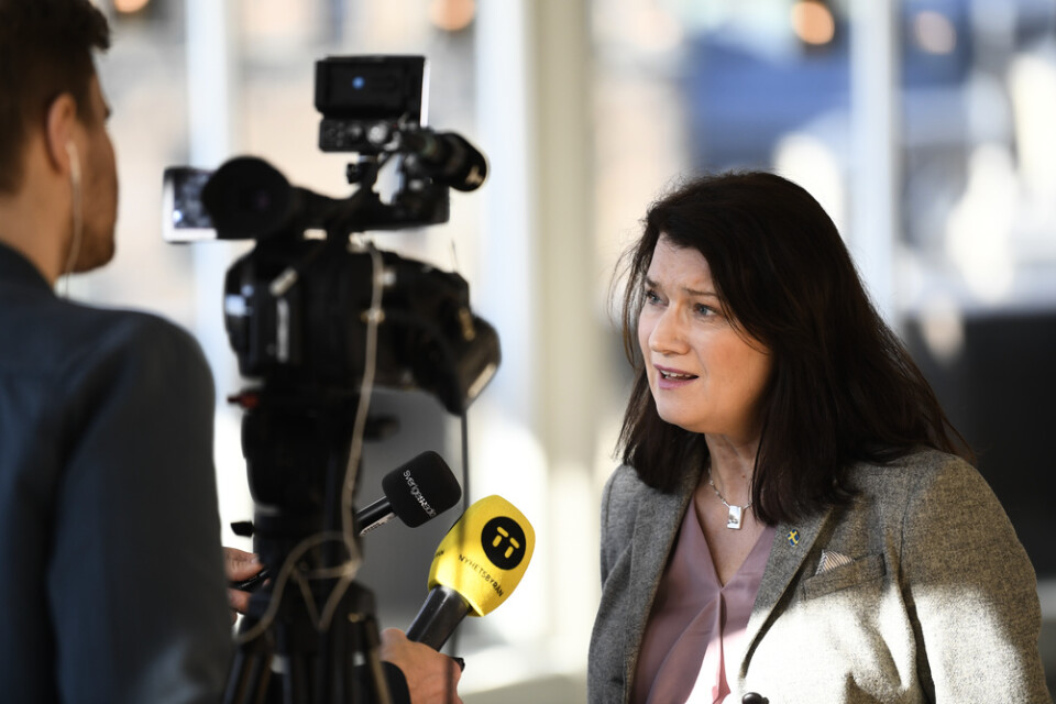Sveriges utrikesminister Ann Linde (S). Arkivbild.