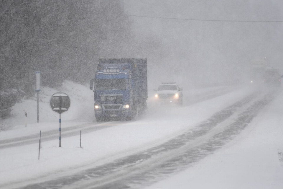 Till helgen kan snön komma till Kalmar län.