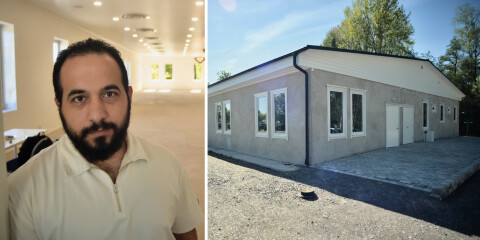 Byggdes på mindre än ett år – islamisk förening har fått nytt hem