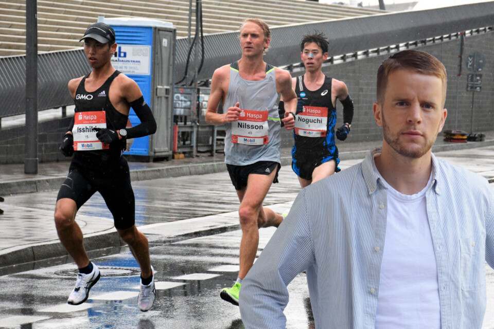 ”Kjell-Erik Ståhls svenska rekord lyder 2.10.38. David Nilsson är nästan tre minuter, en halv evighet i personbästasammanhang, ifrån den tiden i dag. Berlin Marathon finns naturligtvis med i 32-åringens tankar redan nu”, skriver ÖB-sportens Magnus Jansson.