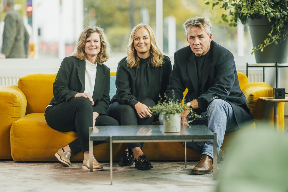 Catharina Rosenquist, Petronella Lång och Peter von Trampe  på Business Blekinge arbetar med internationalisering av näringslivet i Blekinge.