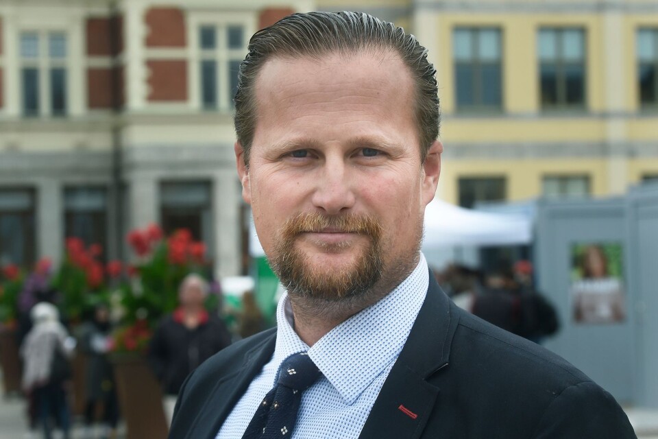 Regionstyrelsens ordförande Carl Johan Sonesson (M).