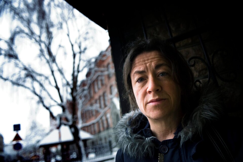 Poeten Ann Jäderlund, född 1955 i Stockholm.